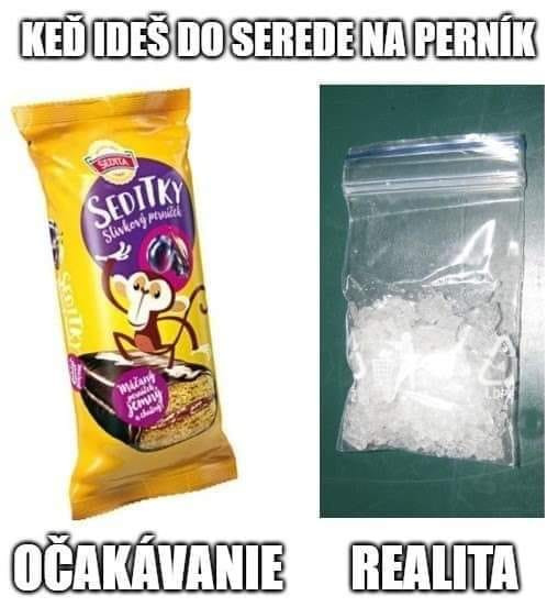Ked ides do Serede na pernik